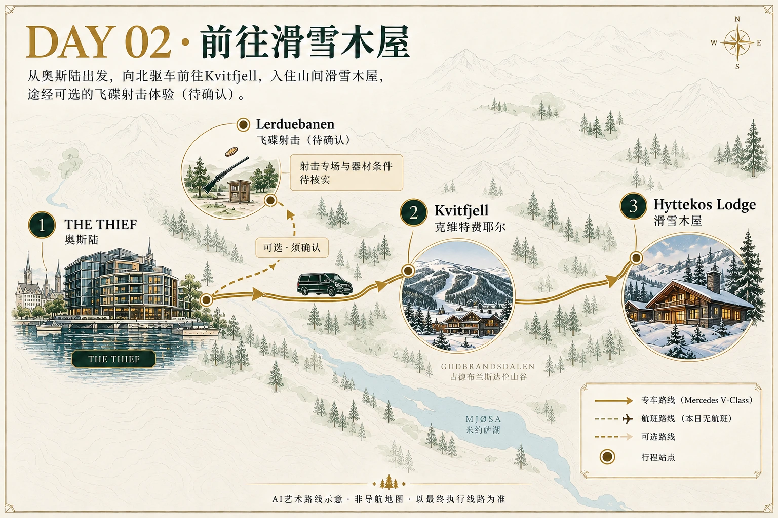 第2天行程动线示意图