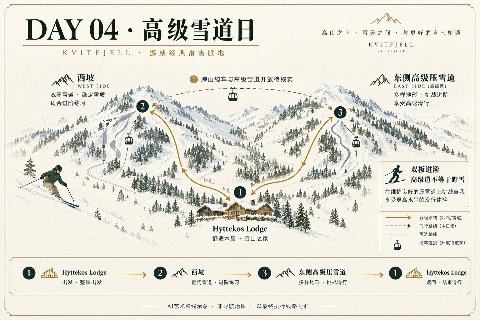 第4天行程动线示意图