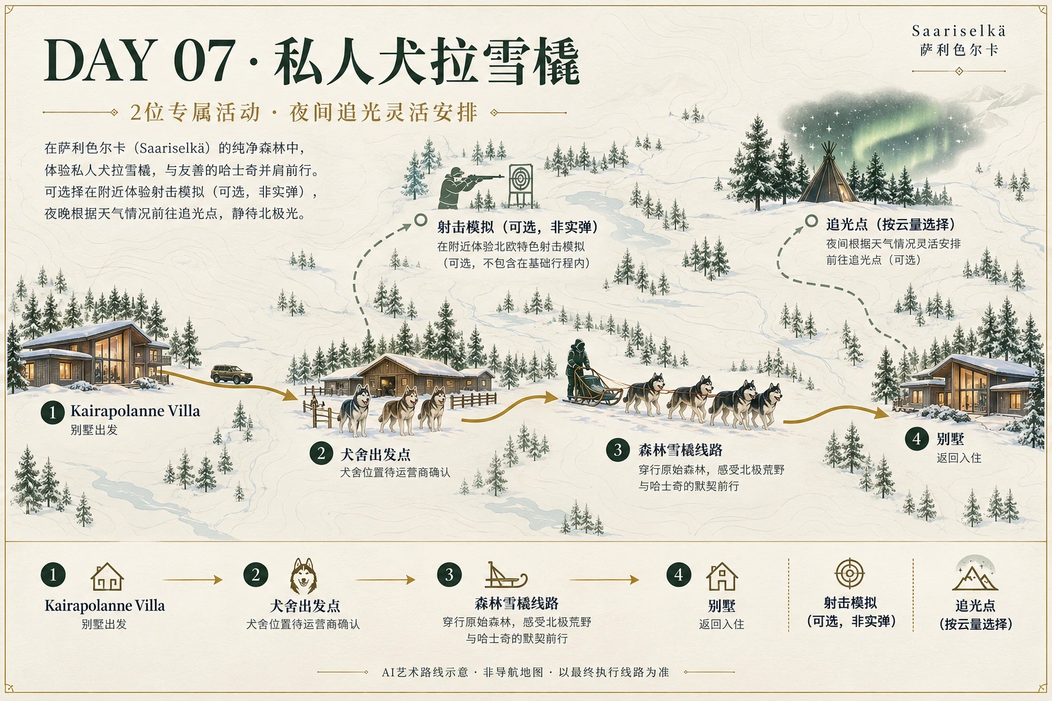 第7天行程动线示意图