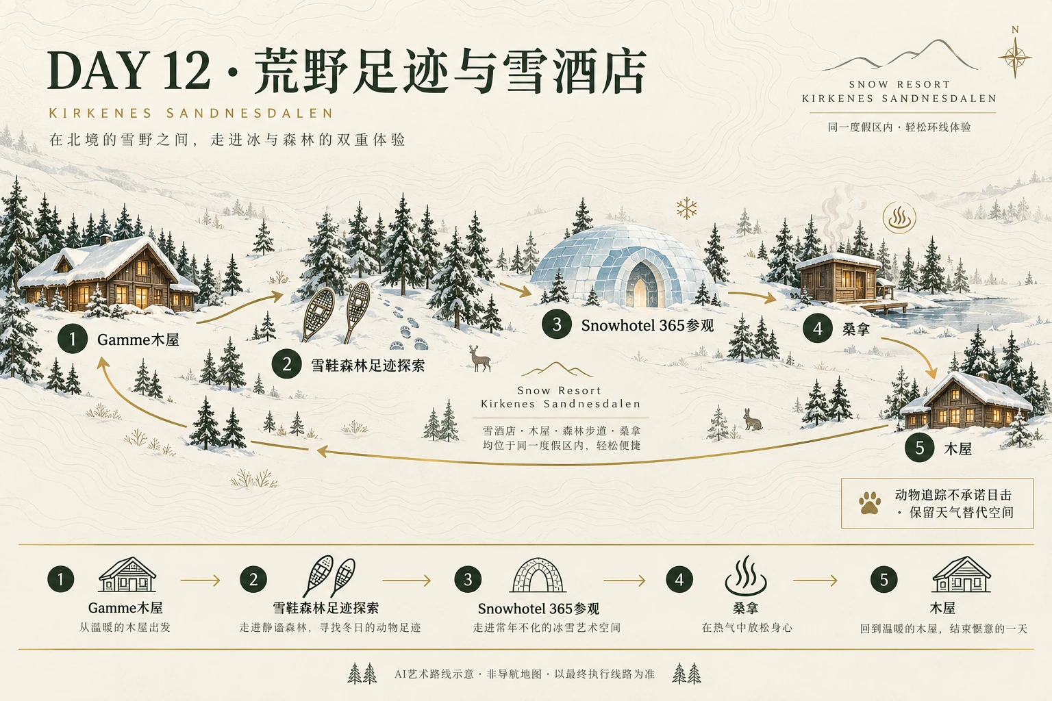 第12天行程动线示意图