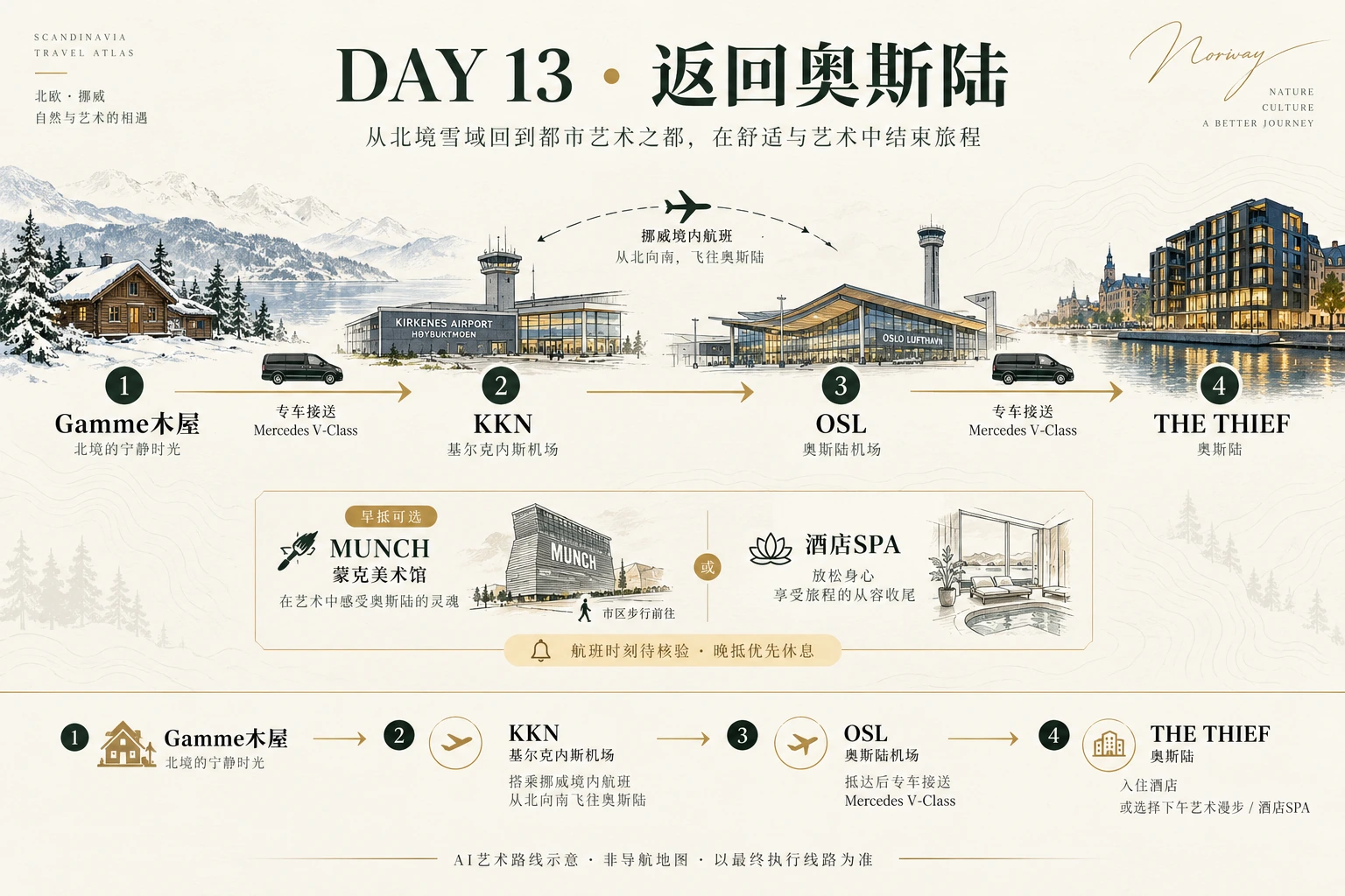 第13天行程动线示意图
