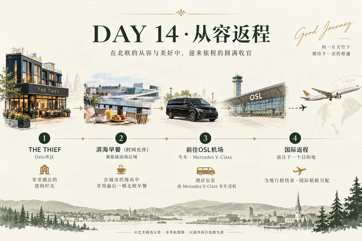第14天行程动线示意图