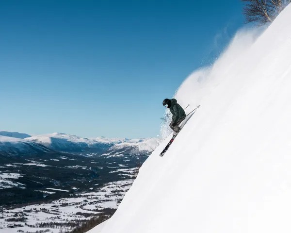 Kvitfjell · 高级滑行实景参考