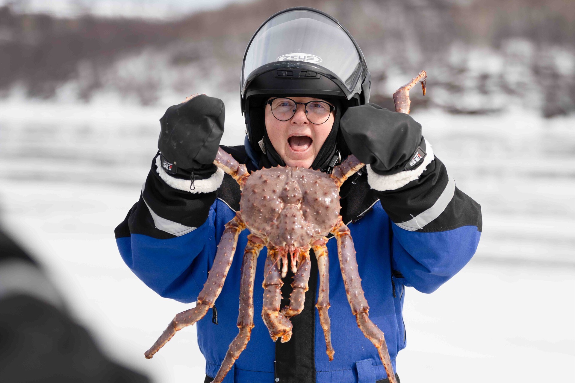 Kirkenes · 帝王蟹体验