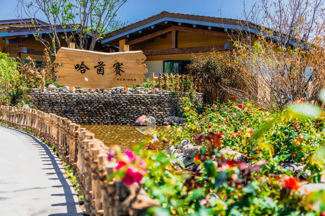 那拉提拈花湾哈茵赛 · 酒店入口