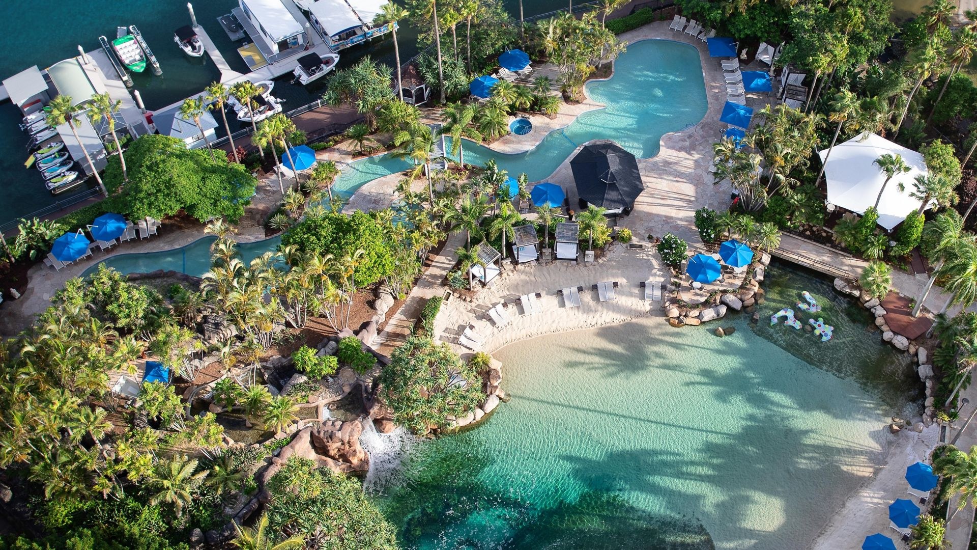 JW Marriott Gold Coast lagoon