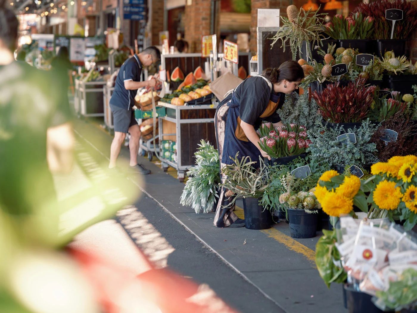 South Melbourne Market Morning