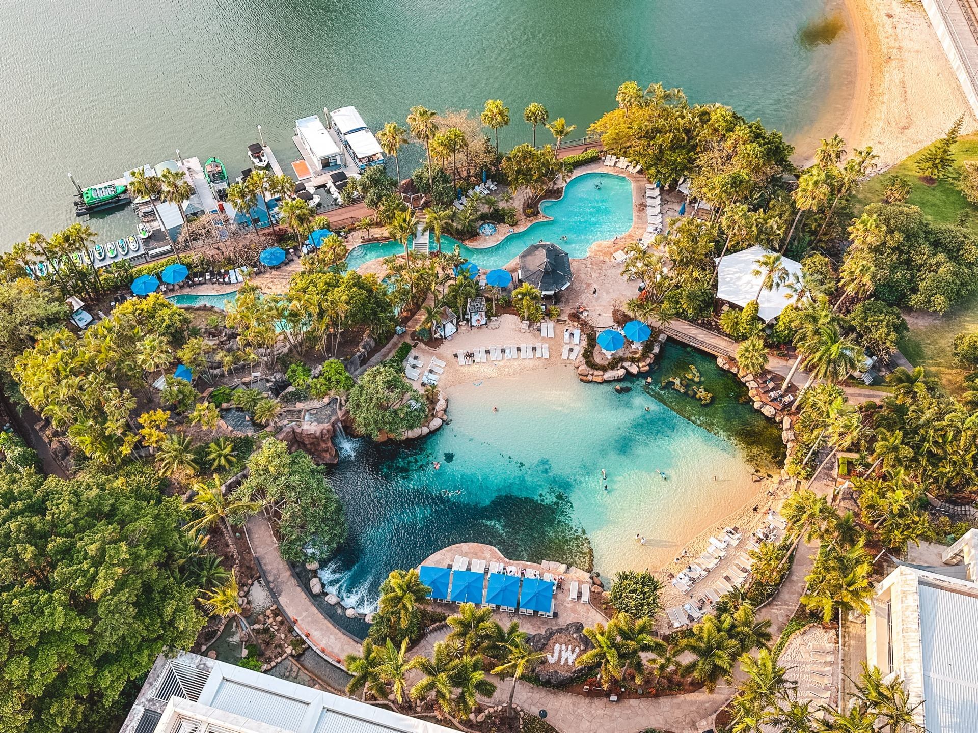 JW Marriott resort pool