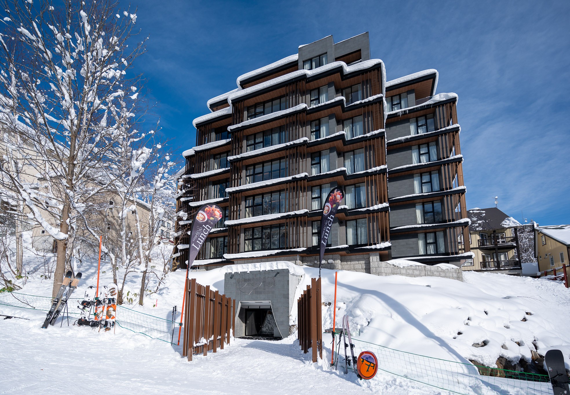 Niseko Kyo · 建筑入口